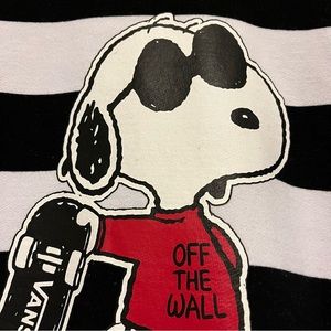 Vans X Joe fresh Peanuts Striped Sweater (size M)